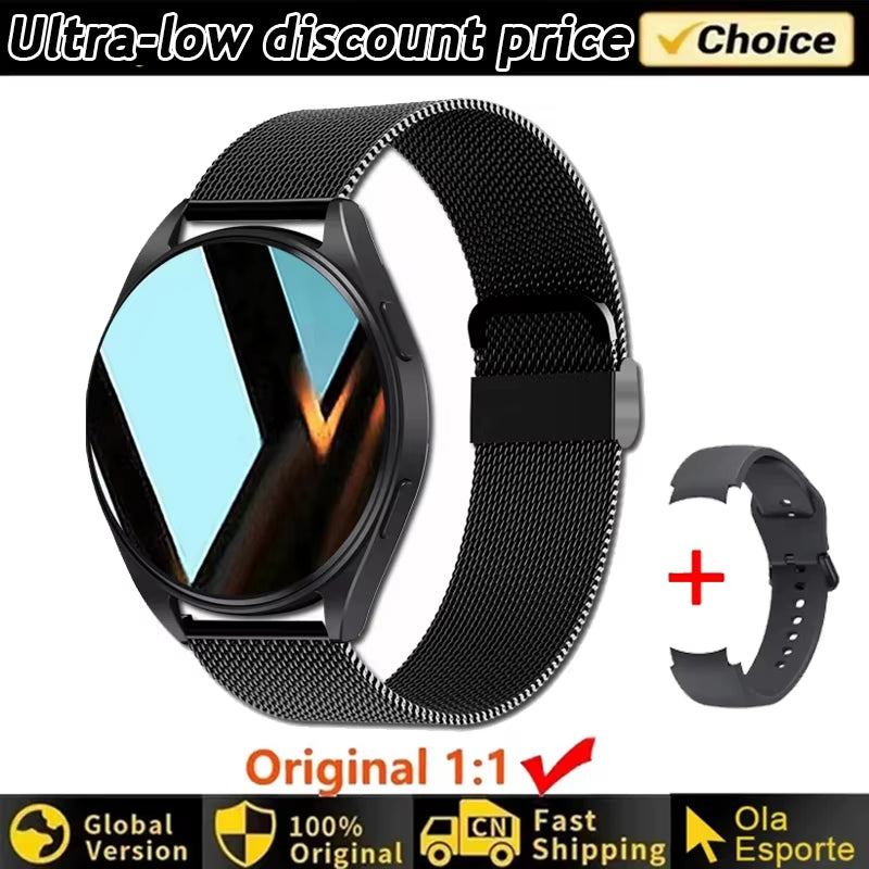 For Samsung Galaxy Watch Gt1 New Sports Smart Watch Men Amoled Always Display Blood Oxygen Monitor Clock BT Talk Smart Watches